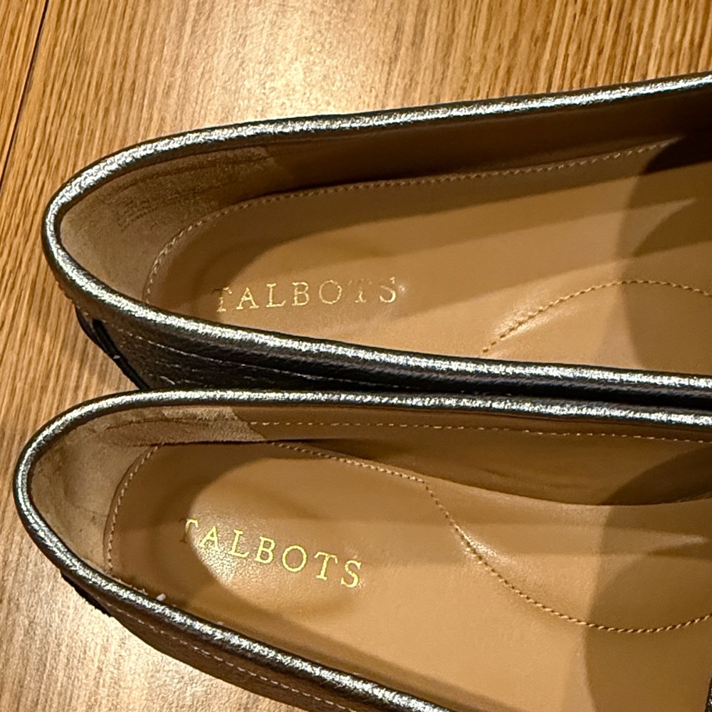 Talbots Everson Chain Leather Driving Moccasins -… - image 3